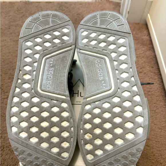 ADIDAS NMD HU Pharrel Williams x Billionaroe Boys Club Astronaut Blue Sneaker - Picture 6 of 6